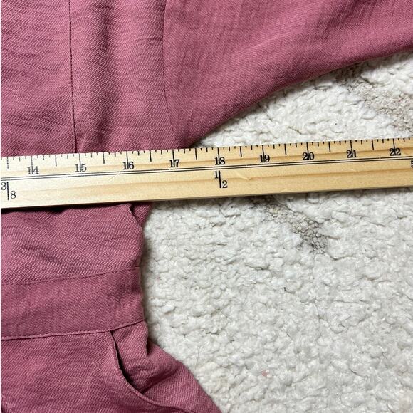 ASOS NWT Mauve Romper Feminine Modern Utility Soft Elegant Clean Girl Chic - Picture 6 of 11